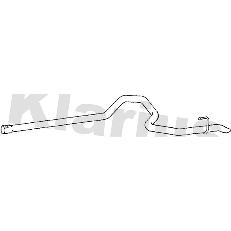 Klarius Exhaust Pipe OD VW853G