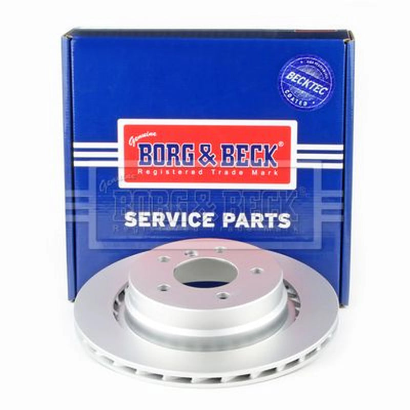 Borg & Beck 2 x Vented Rear Brake Discs BBD5715S