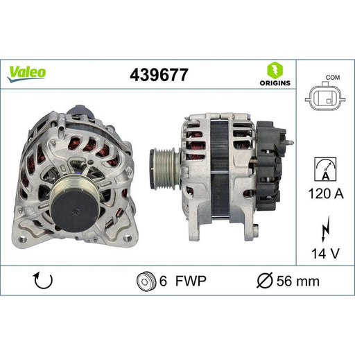 Valeo Car Alternator 12V 439677