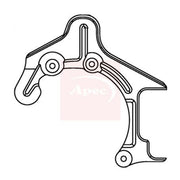Apec Brake Disc Splash Guard Front Left ASG1141