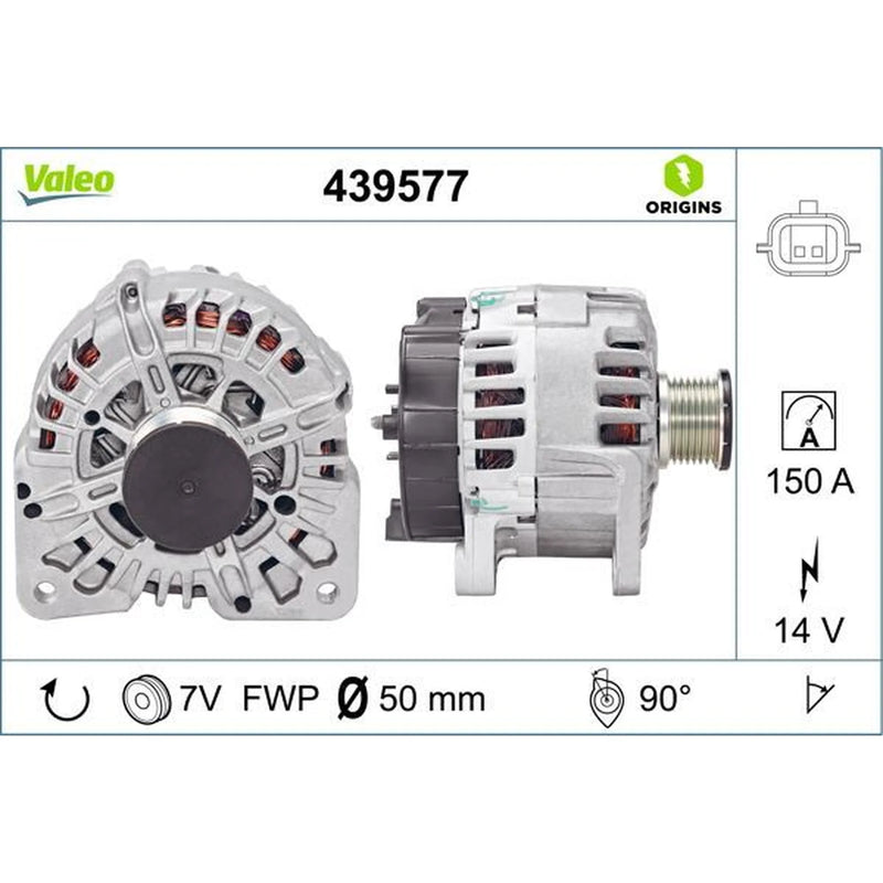Valeo Car Alternator 12V 439577