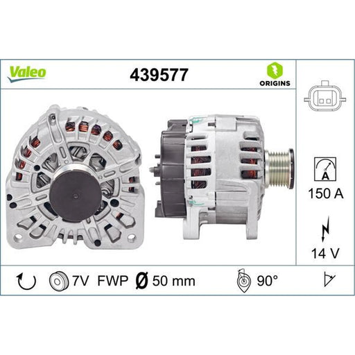 Valeo Car Alternator 12V 439577