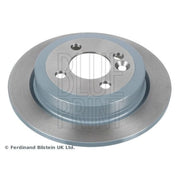 Blue Print 2 x Solid Rear Brake Discs ADG04375