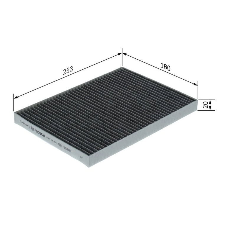 Bosch Cabin Air Filter (Pollen Filter) Interior 1 987 435 621