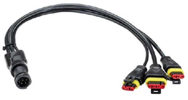 Hella 8KA 340 159-047 Cable Set, tail light assembly