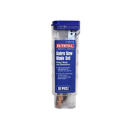 Faithfull Sabre Saw Blade Set, 10 Piece - FAISBSSET106
