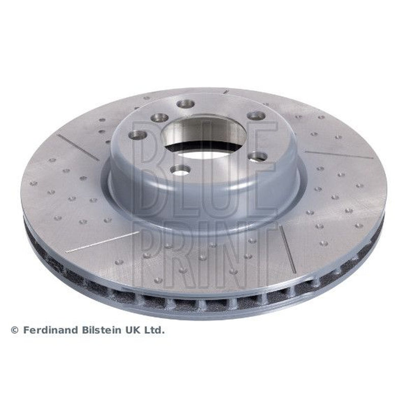 Blue Print 2 x Internally Vented Front Brake Discs ADB114375