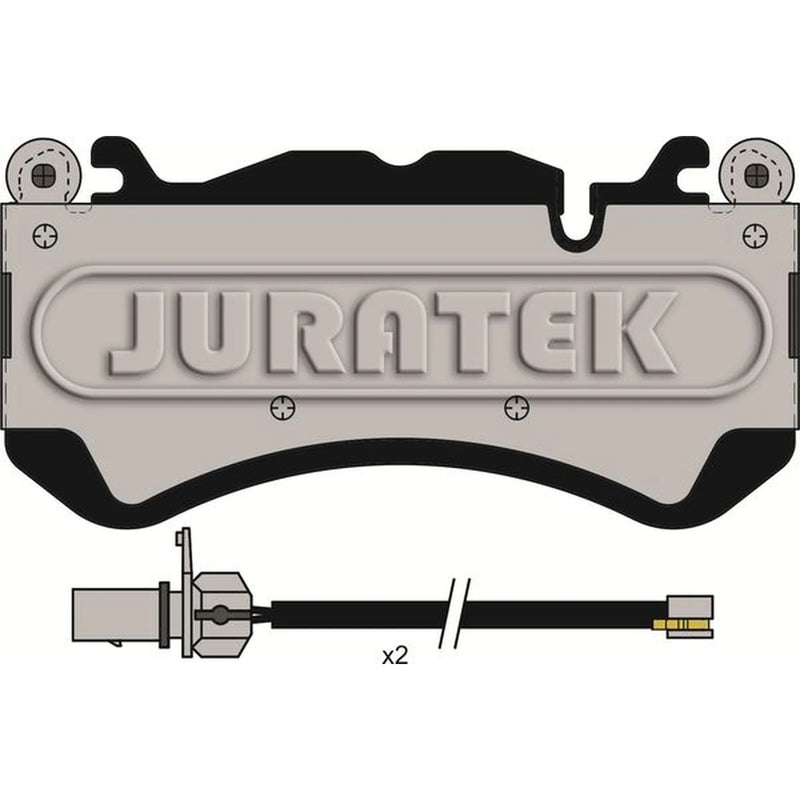 Juratek Front Brake Pad Set JCP032