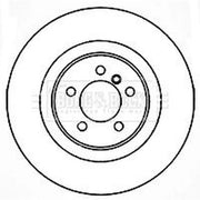 Borg & Beck 2 x Front Brake Discs BBD5830S