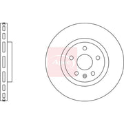 Apec 2 x Vented Front Brake Discs DSK2701