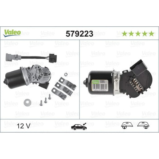 Valeo Front/Rear Wiper Motor Front 579223
