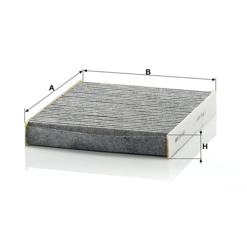 MANN-FILTER Cabin Air Filter (Pollen Filter) behind the CUK 2145
