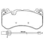 Brembo 4 x Front Brake Pad Set P50127