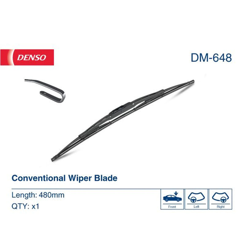 Denso Passenger Side Wiper Blades DM-648