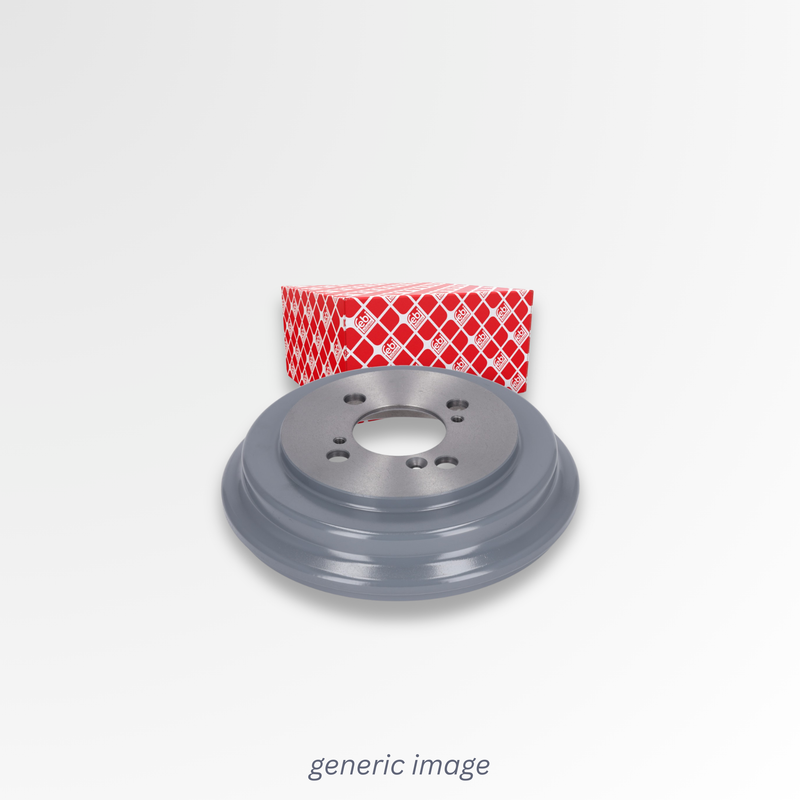 Febi Brake Drum Assembly Rear Right