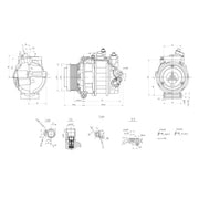 Hella Air Conditioning Compressor 8FK 366 200-291