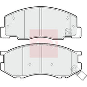 Apec Front Brake Pad Set PAD1004