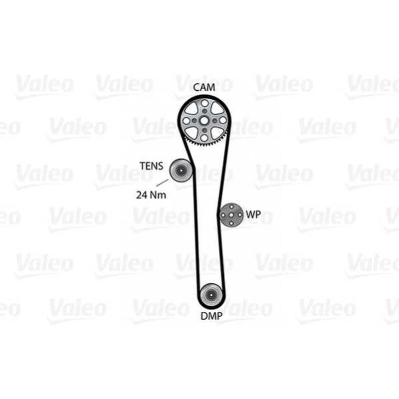 Valeo Timing Belt & Water Pump Kit 614704