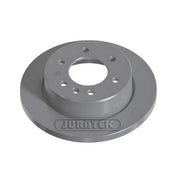 Juratek 2 x Solid Rear Brake Discs MER386
