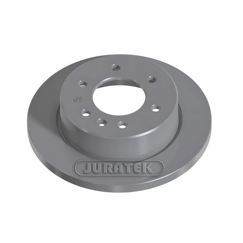 Juratek 2 x Solid Rear Brake Discs MER386