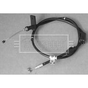 Borg & Beck Handbrake Cable Left Rear BKB3340