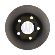 NAPA 2 x Solid Rear Brake Discs NBD5300
