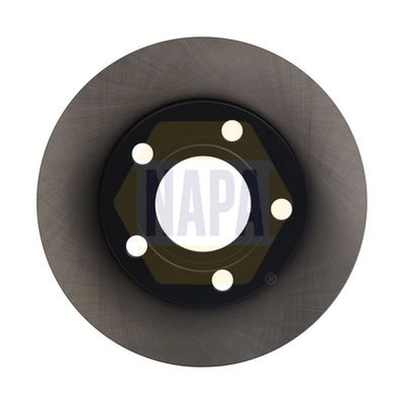 NAPA 2 x Solid Rear Brake Discs NBD5300