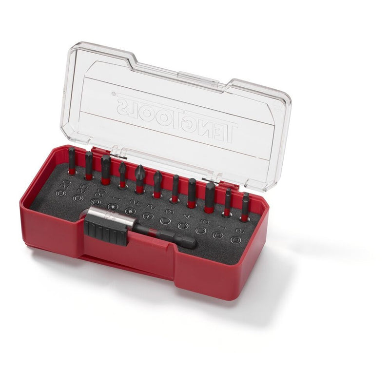 Teng Tools Impact Bit Set Mixed 12 Pieces with Belt Clip
