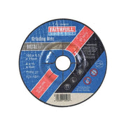 Faithfull Depressed Centre Metal Grinding Disc 100 x 6.5 x 16mm - FAI1006MDG
