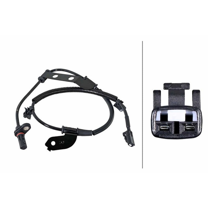 Hella ABS Wheel Speed Sensor Rear Right 6PU 358 252-241