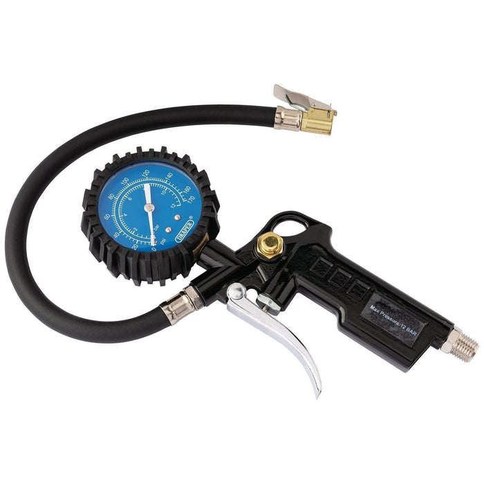 Draper Pistol-Grip Tyre Inflator 91273 Draper  - Town Parts