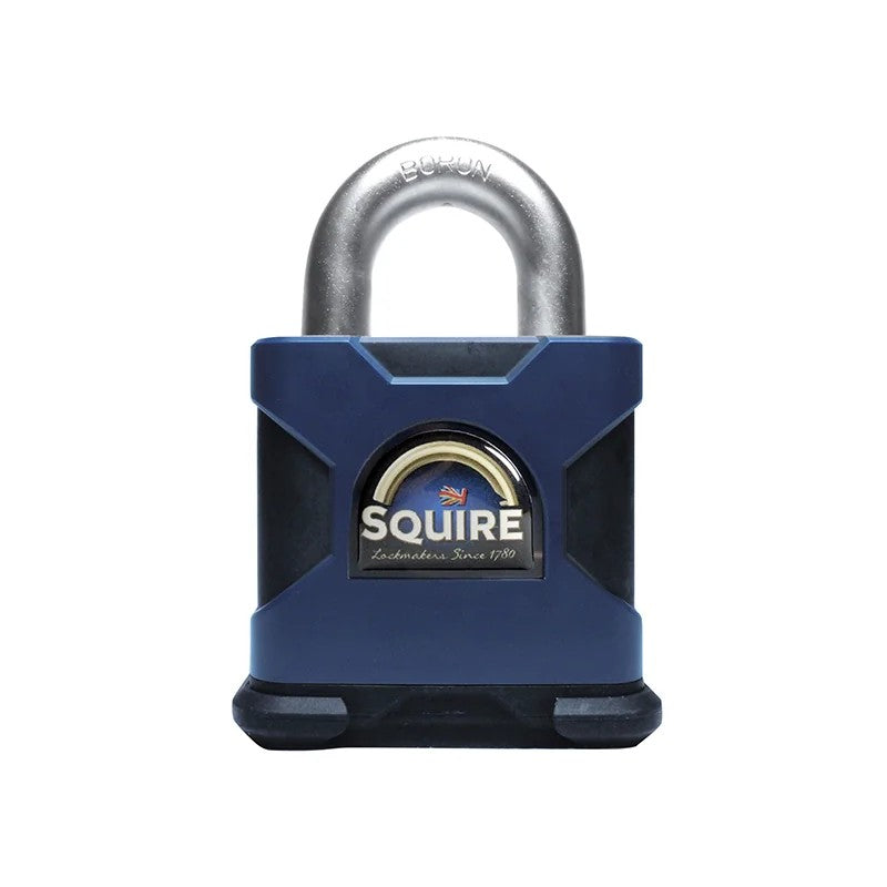 Squire SS80S Stronghold Solid Steel Padlock 80mm CEN6 Boxed - SS80S