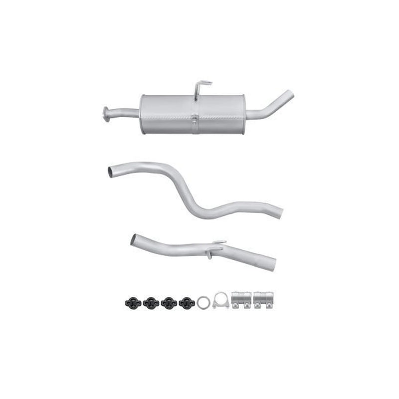 Hella End Silencer Rear 8LD 366 035-851