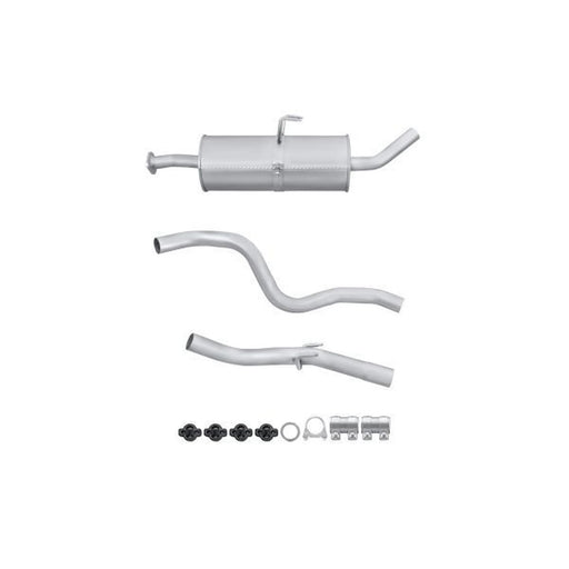 Hella End Silencer Rear 8LD 366 035-851