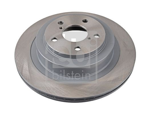 Febi 2 x Brake Disc Set Internally Vented Rear