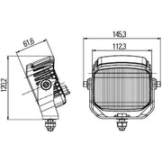 Hella Lamp ZR 0GR Hd Md12-24 Dt PB1 2ZR Rear 2ZR 996 188-121 1166881 2ZR 996