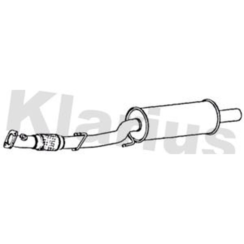 Klarius Box With Centre Pipe Centre AU507P