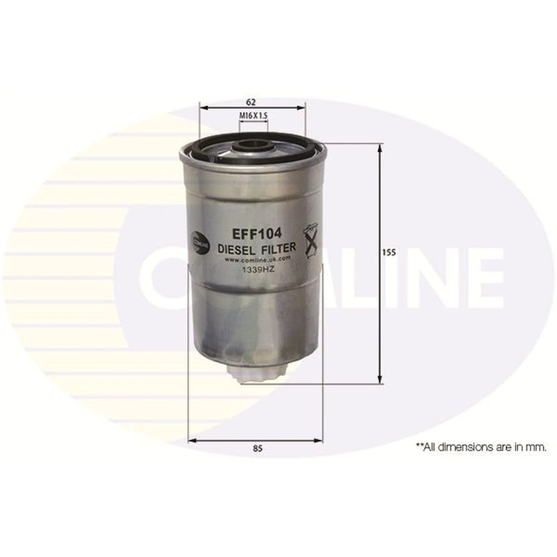 Comline Fuel Filter Element EFF104