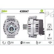 Valeo Car Alternator 12V 439847