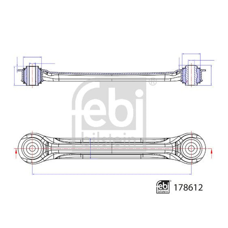 Febi Control/Trailing Arm Rear Right 178612