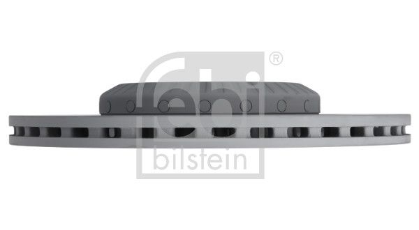 Febi 2 x Brake Disc Set Internally Vented Rear