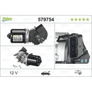 Valeo Front/Rear Wiper Motor Front 579754