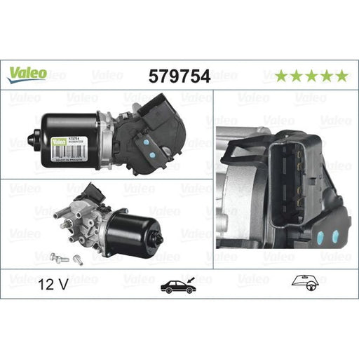Valeo Front/Rear Wiper Motor Front 579754