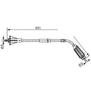 Bosch Handbrake Cable Right Rear 1 987 482 555