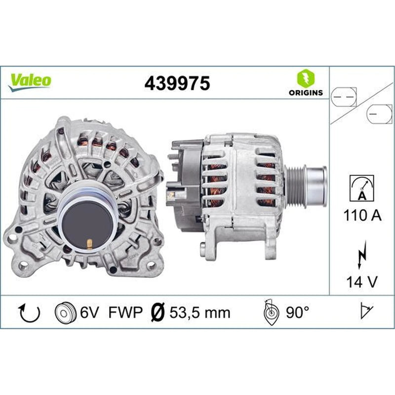 Valeo Car Alternator 12V 439975
