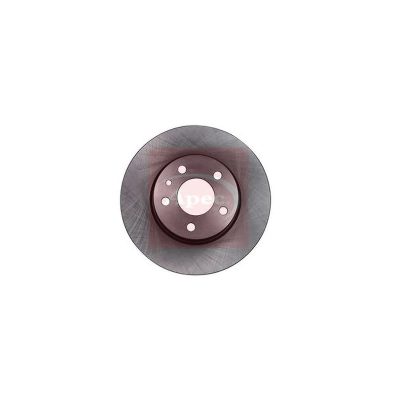 Apec 2 x Solid Rear Brake Discs DSK743