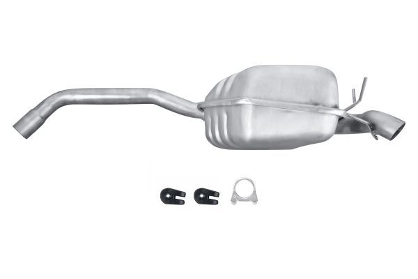 Hella 8LD 366 034-731 Rear Muffler