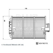 Blue Print Engine Oil Filter ADV182115