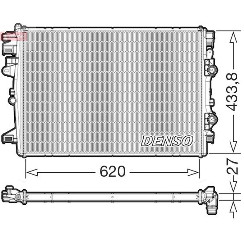 Denso Engine Radiator DRM06178