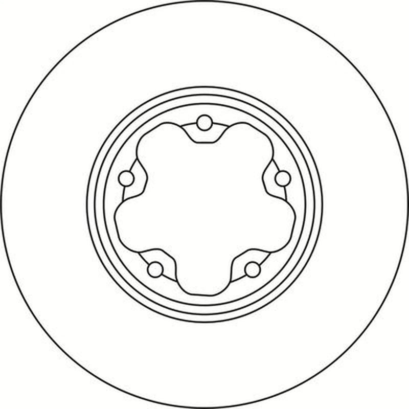 Abtex 2 x Vented Front Brake Discs BD2147V